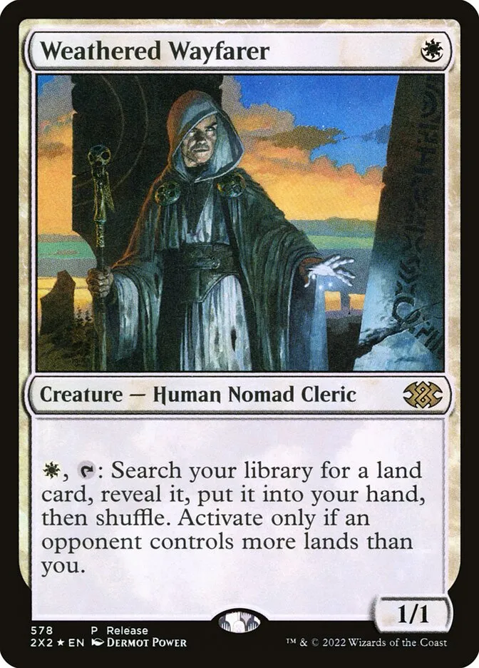 2022 Double Masters 2022 Weathered Wayfarer rare #578 rare card image