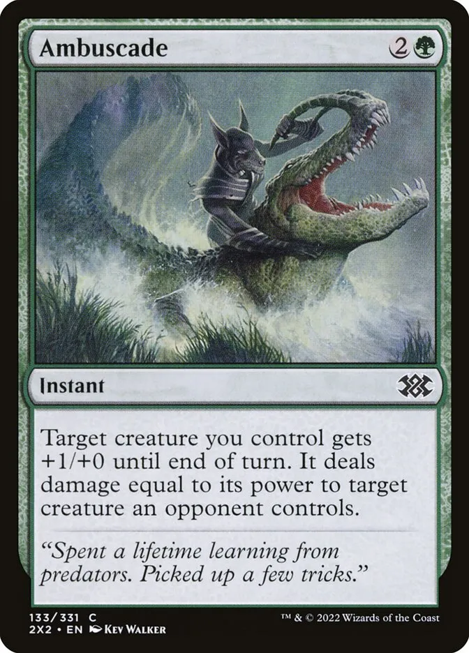 2022 Double Masters 2022 Ambuscade common #133 common card image
