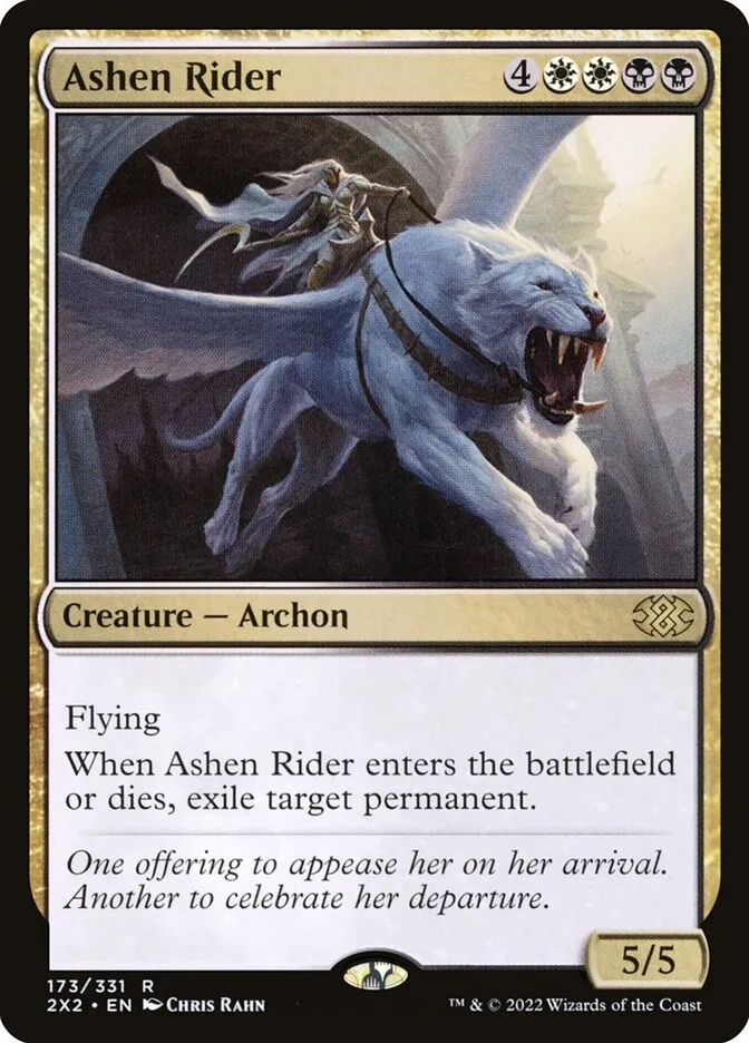2022 Double Masters 2022 Ashen Rider #173 rare card image