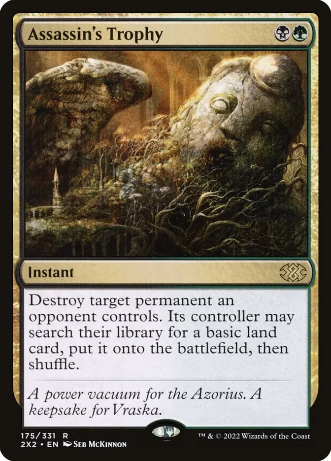 2022 Double Masters 2022 Assassin's Trophy #175 rare card image