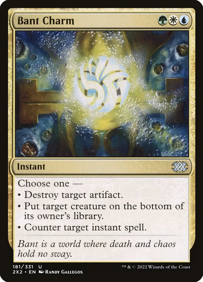 2022 Double Masters 2022 Bant Charm #181 uncommon card image