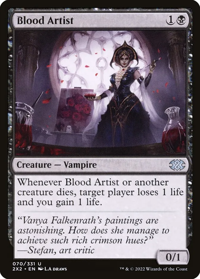 2022 Double Masters 2022 Blood Artist [Foil] uncommon #70 uncommon card image