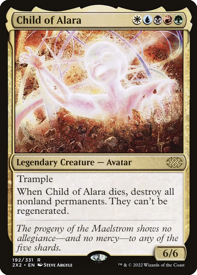 2022 Double Masters 2022 Child of Alara #192 rare card image