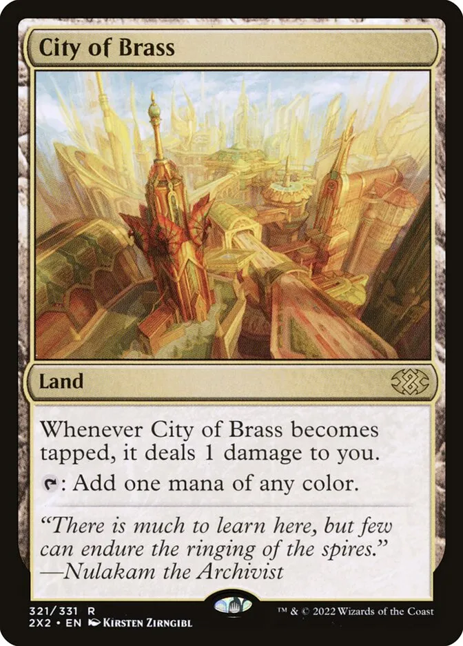 2022 Double Masters 2022 City of Brass #321 rare card image