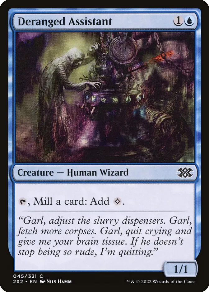 2022 Double Masters 2022 Deranged Assistant common #45 common card image