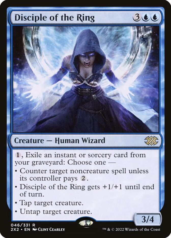 2022 Double Masters 2022 Disciple of the Ring rare #46 rare card image