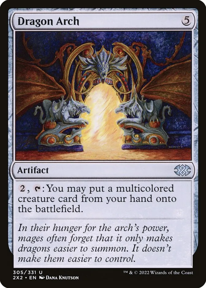 2022 Double Masters 2022 Dragon Arch uncommon #305 uncommon card image