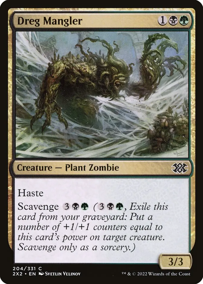 2022 Double Masters 2022 Dreg Mangler #204 common card image