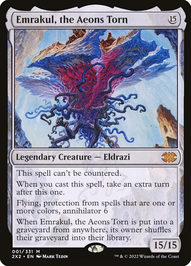 2022 Double Masters 2022 Emrakul, the Aeons Torn mythic #1 mythic card image