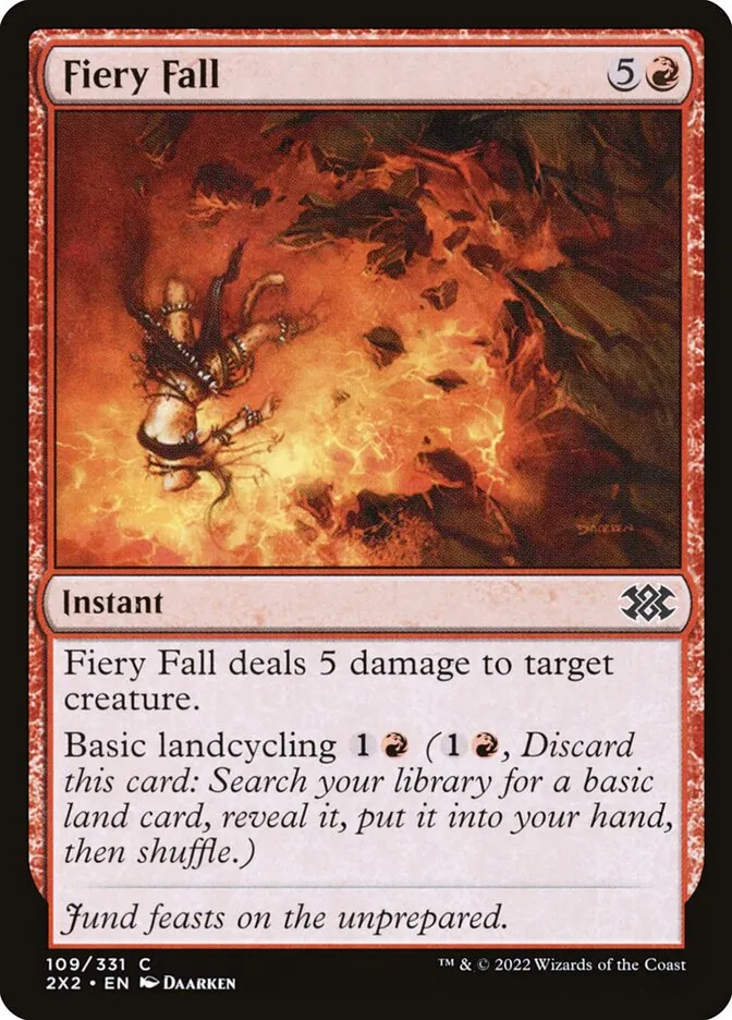 2022 Double Masters 2022 Fiery Fall common #109 common card image