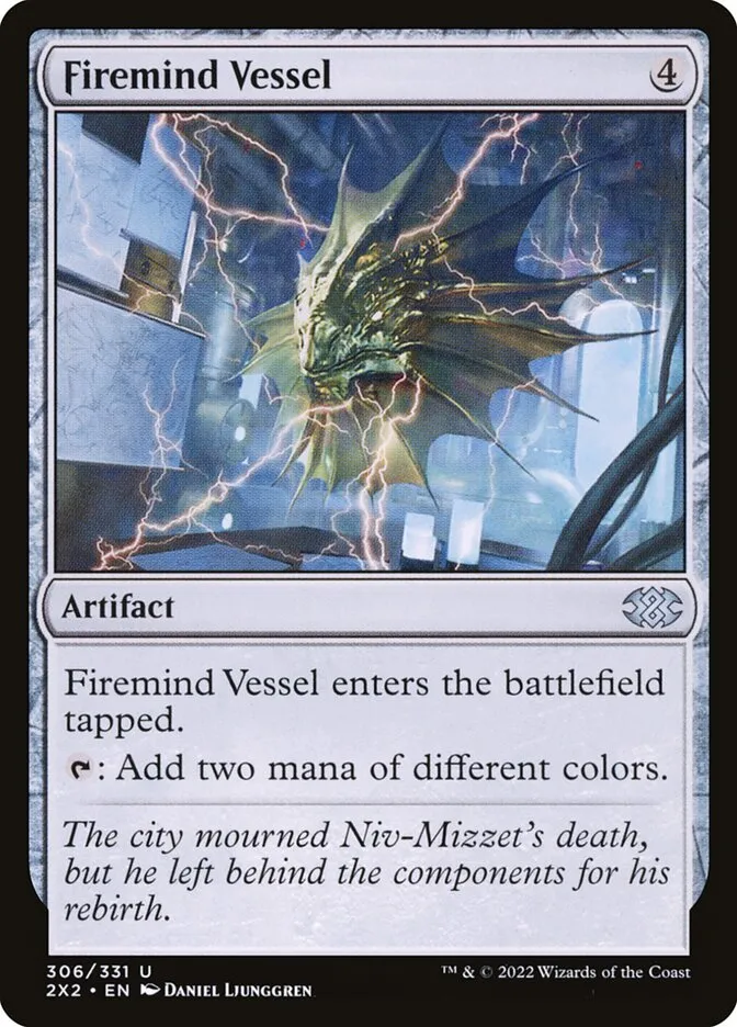 2022 Double Masters 2022 Firemind Vessel uncommon #306 uncommon card image