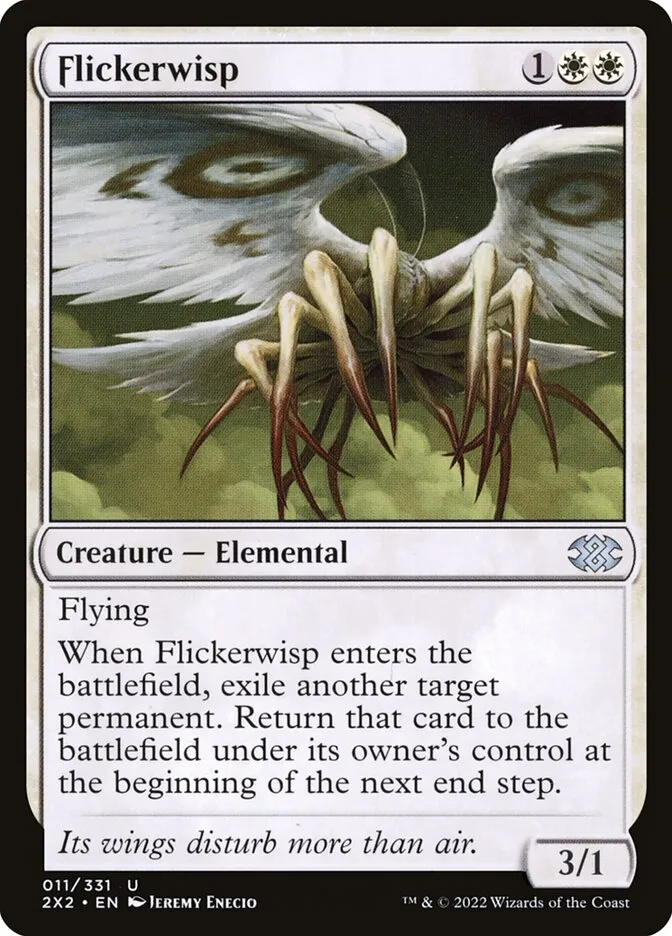2022 Double Masters 2022 Flickerwisp uncommon #11 uncommon card image