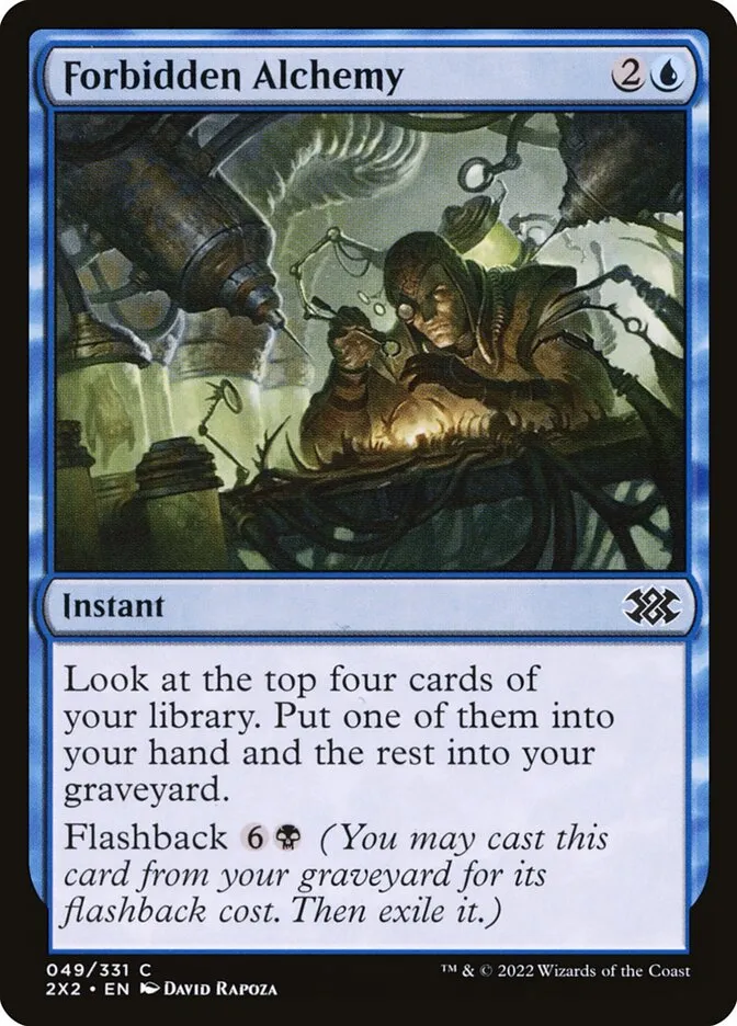 2022 Double Masters 2022 Forbidden Alchemy common #49 common card image