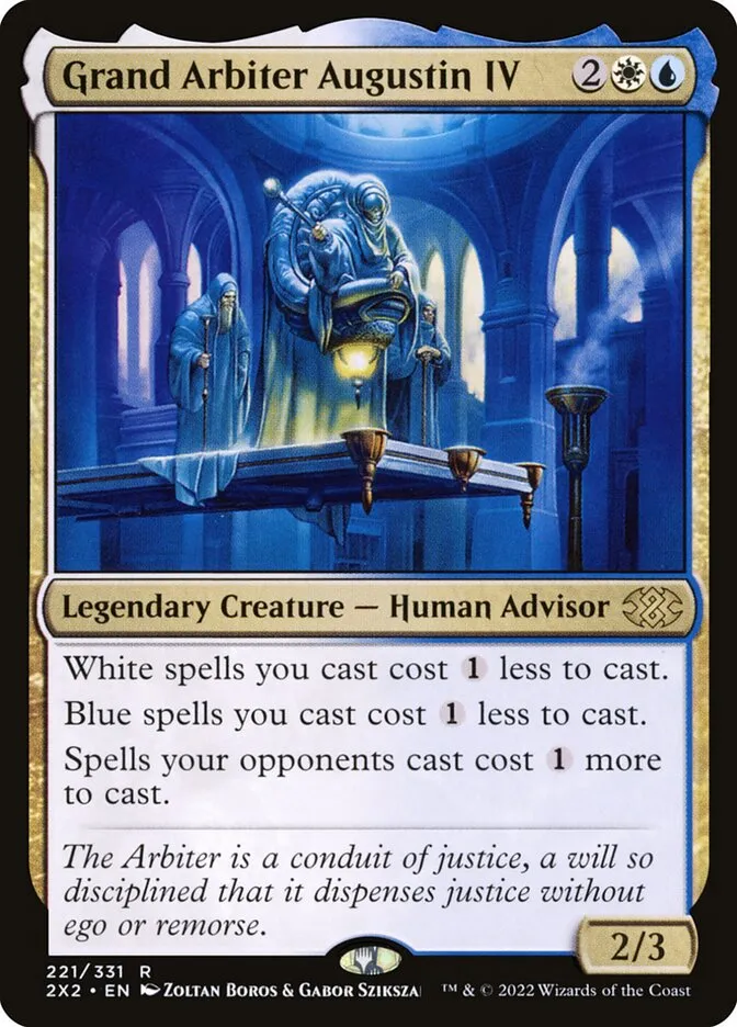 2022 Double Masters 2022 Grand Arbiter Augustin IV #221 rare card image
