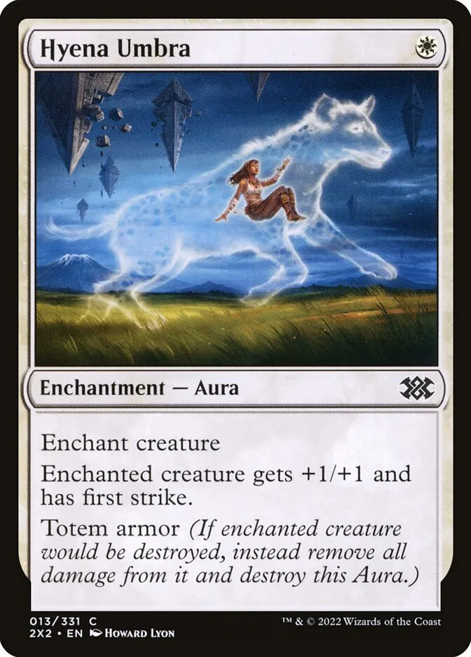 2022 Double Masters 2022 Hyena Umbra common #13 common card image