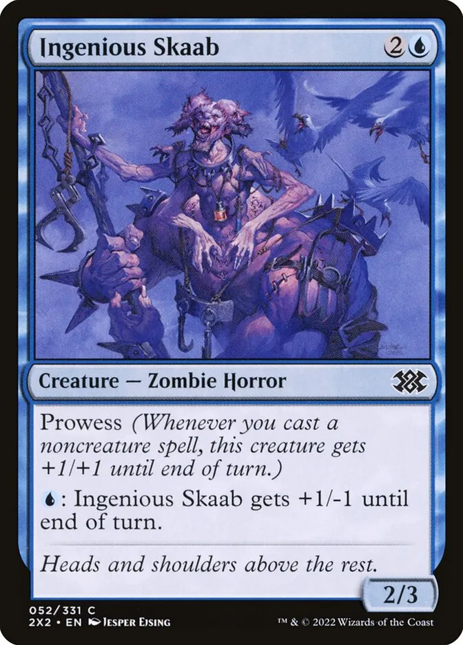 2022 Double Masters 2022 Ingenious Skaab common #52 common card image