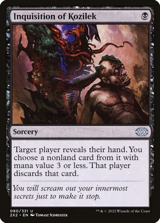 2022 Double Masters 2022 Inquisition of Kozilek #80 uncommon card image