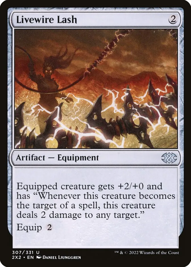 2022 Double Masters 2022 Livewire Lash #307 uncommon card image