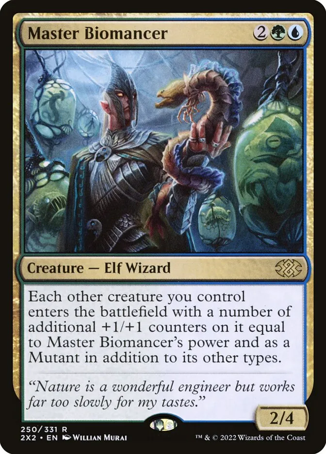 2022 Double Masters 2022 Master Biomancer #250 rare card image