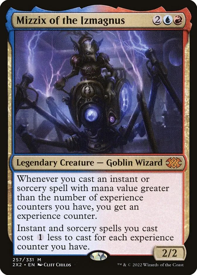 2022 Double Masters 2022 Mizzix of the Izmagnus #257 mythic card image