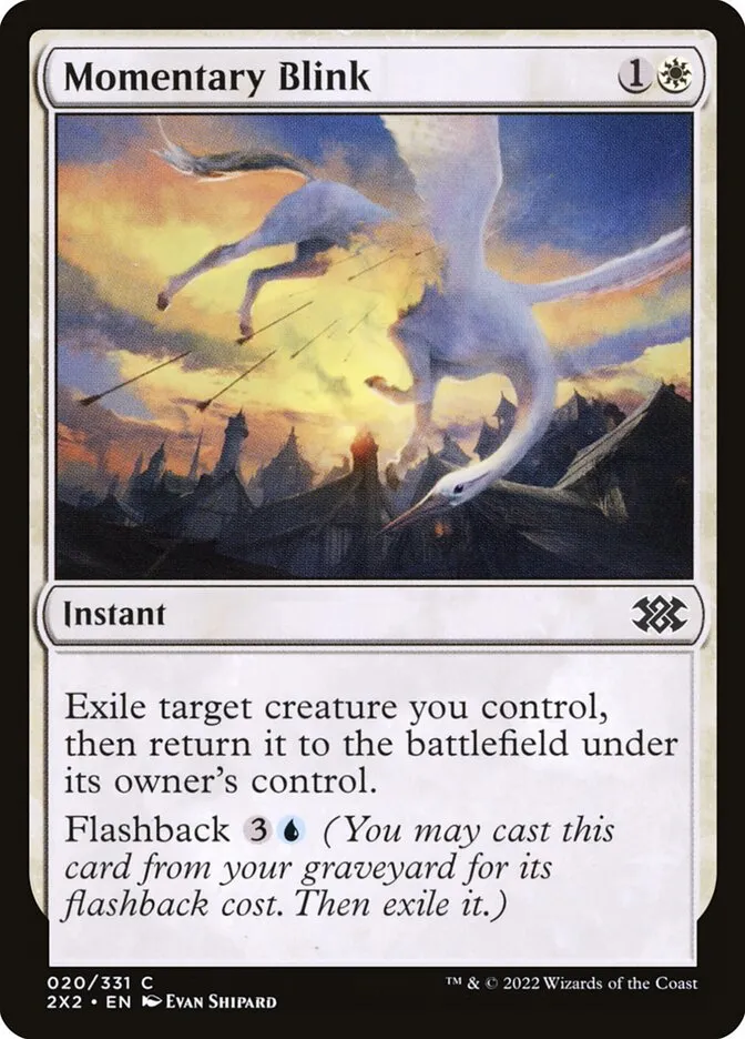2022 Double Masters 2022 Momentary Blink common #20 common card image