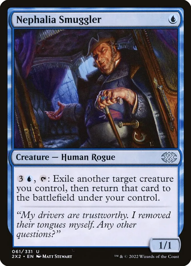 2022 Double Masters 2022 Nephalia Smuggler uncommon #61 uncommon card image
