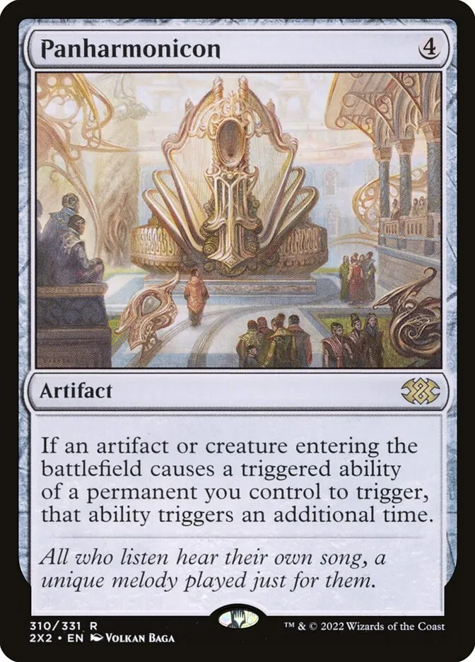 2022 Double Masters 2022 Panharmonicon [Foil] rare #310 rare card image