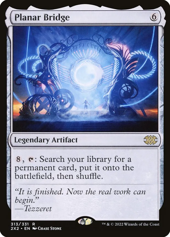 2022 Double Masters 2022 Planar Bridge #313 rare card image