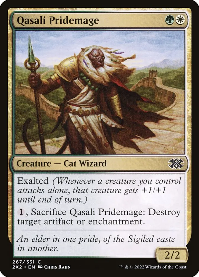 2022 Double Masters 2022 Qasali Pridemage #267 common card image