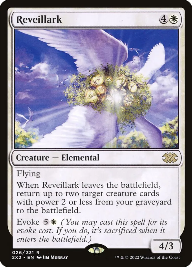 2022 Double Masters 2022 Reveillark rare #26 rare card image