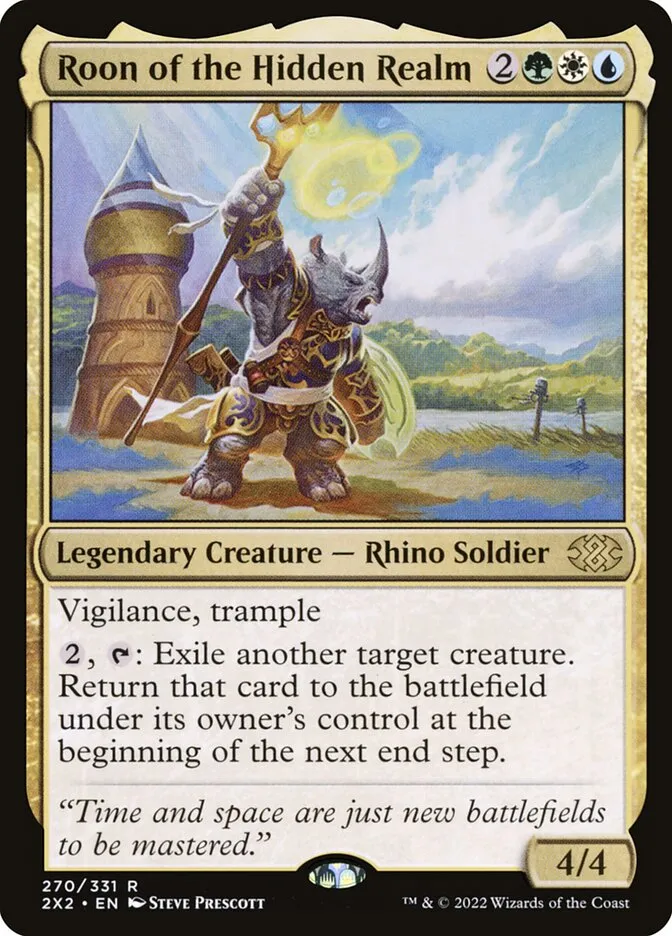 2022 Double Masters 2022 Roon of the Hidden Realm #270 rare card image