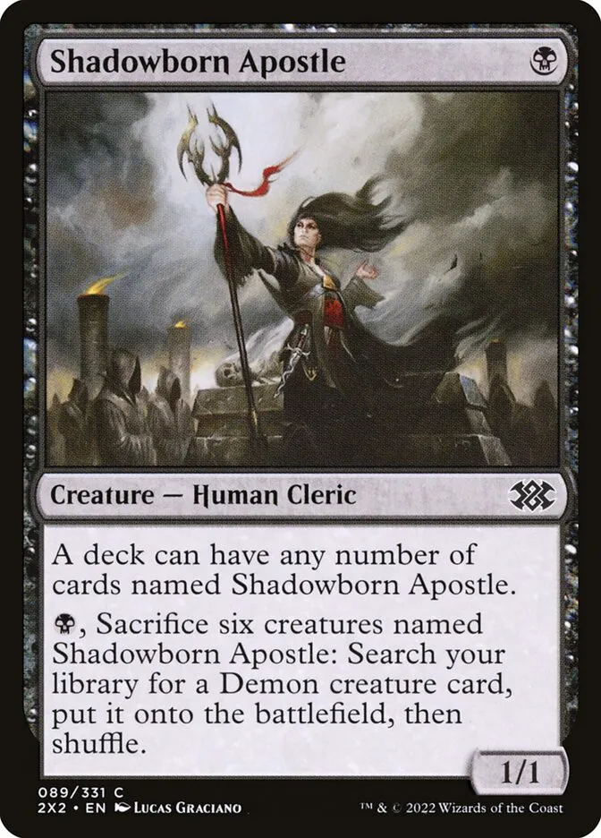 2022 Double Masters 2022 Shadowborn Apostle common #89 common card image