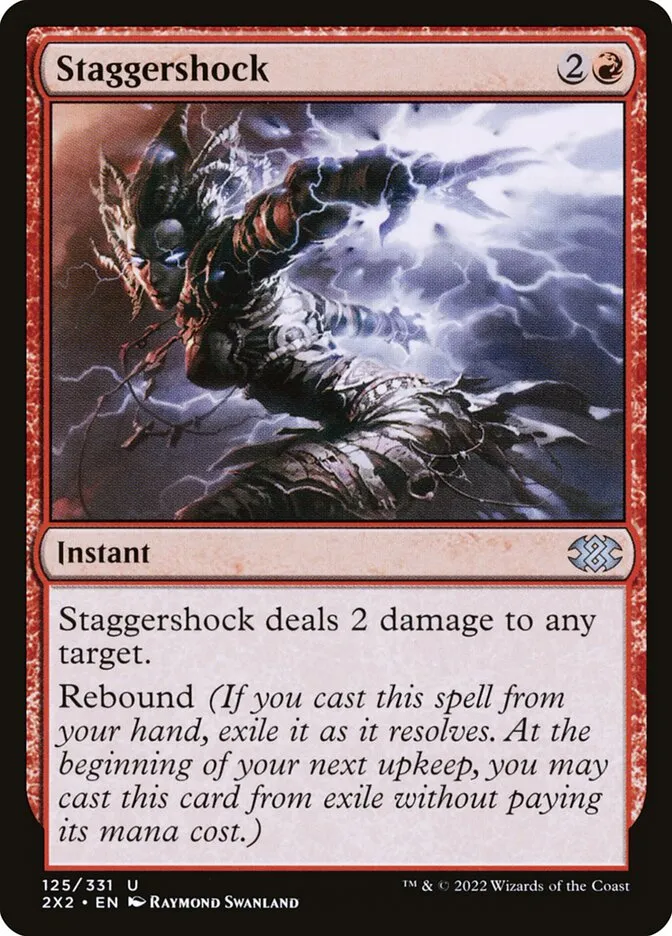2022 Double Masters 2022 Staggershock #125 uncommon card image