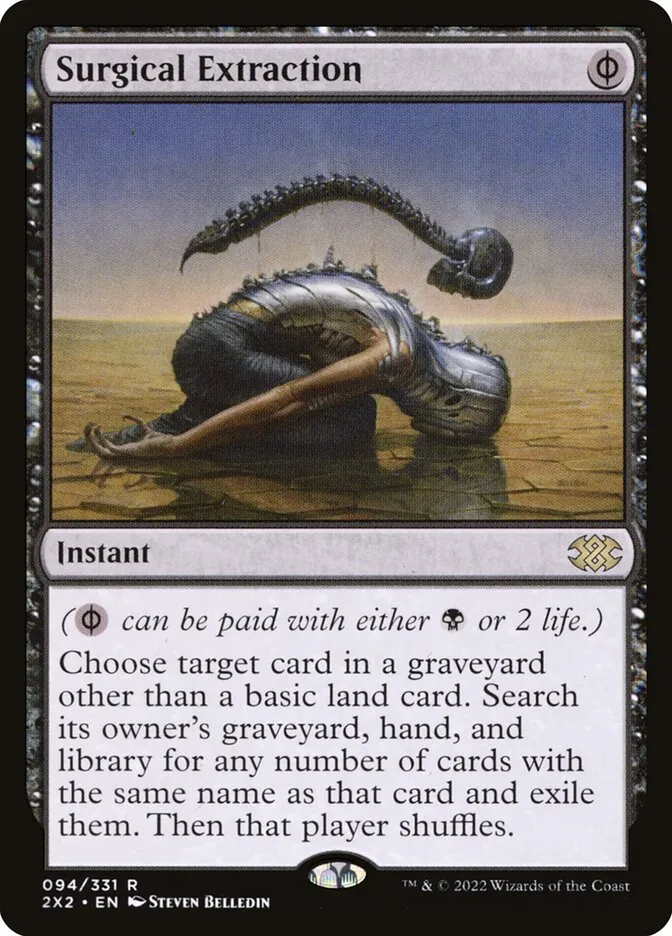 2022 Double Masters 2022 Surgical Extraction [Foil] rare #94 rare card image