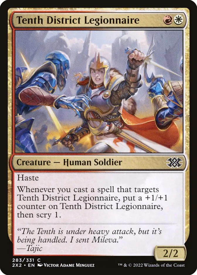 2022 Double Masters 2022 Tenth District Legionnaire #283 common card image