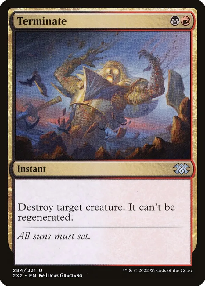 2022 Double Masters 2022 Terminate #284 uncommon card image