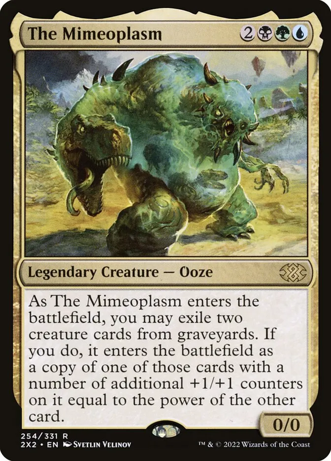 2022 Double Masters 2022 The Mimeoplasm #254 rare card image