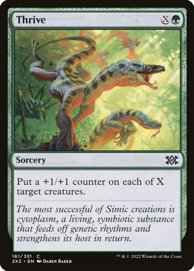 2022 Double Masters 2022 Thrive common #161 common card image