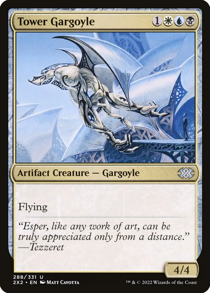 2022 Double Masters 2022 Tower Gargoyle uncommon #288 uncommon card image