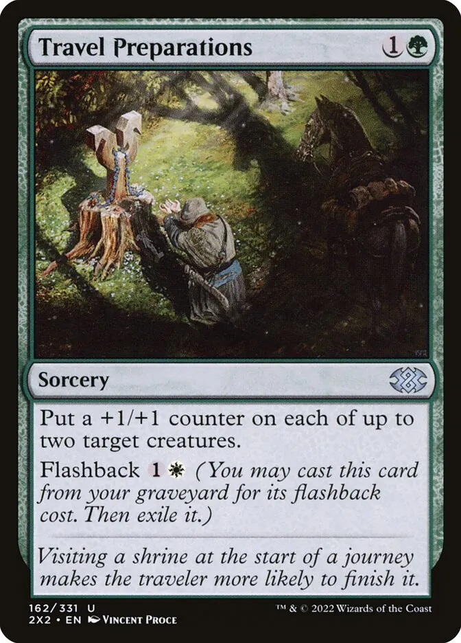 2022 Double Masters 2022 Travel Preparations #162 uncommon card image