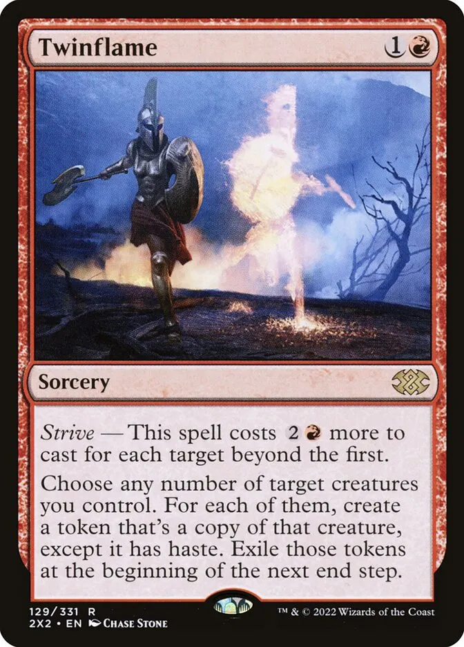 2022 Double Masters 2022 Twinflame #129 rare card image
