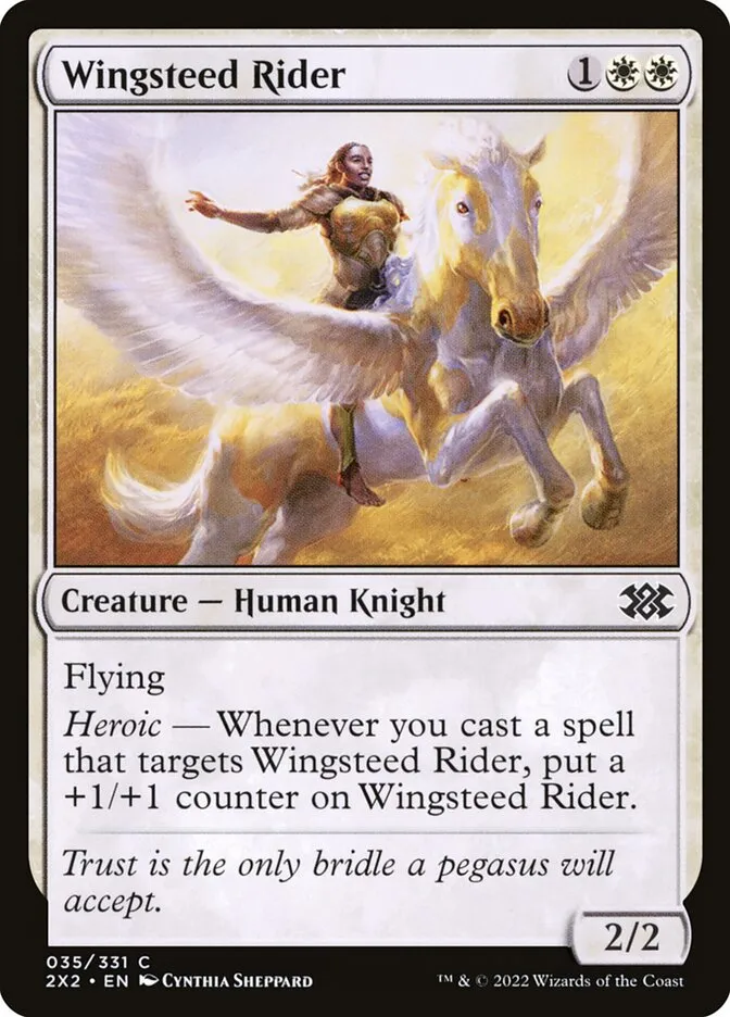 2022 Double Masters 2022 Wingsteed Rider common #35 common card image