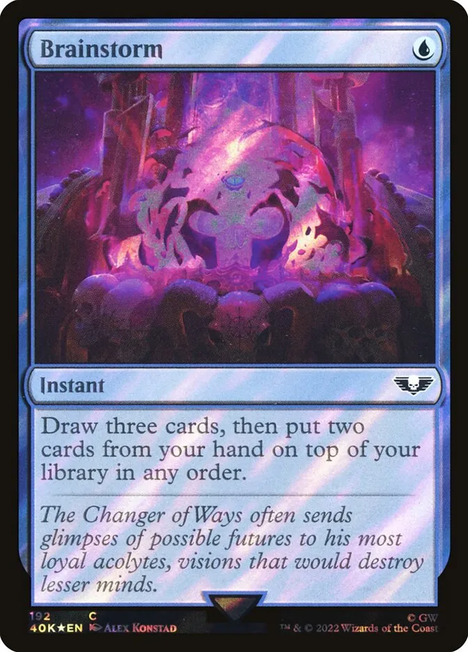 2022 Warhammer 40,000 Commander Brainstorm #192★ common card image