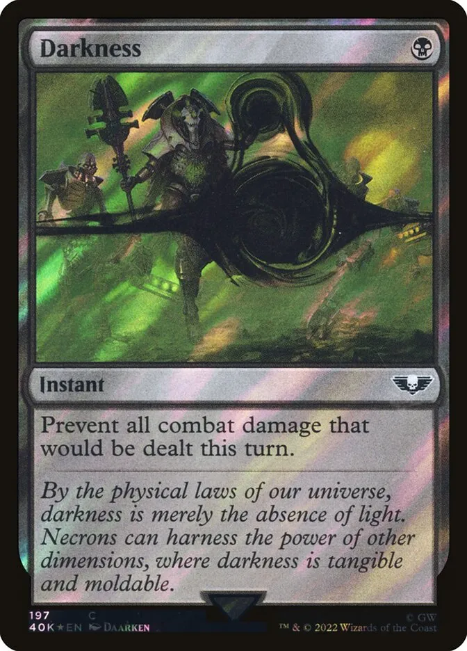 2022 Warhammer 40,000 Commander Darkness #197★ common card image
