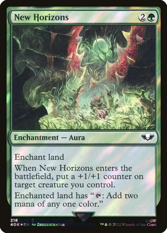 2022 Warhammer 40,000 Commander New Horizons #218★ common card image