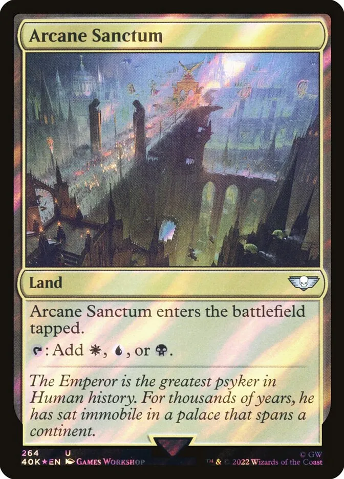 2022 Warhammer 40,000 Commander Arcane Sanctum #264★ uncommon card image