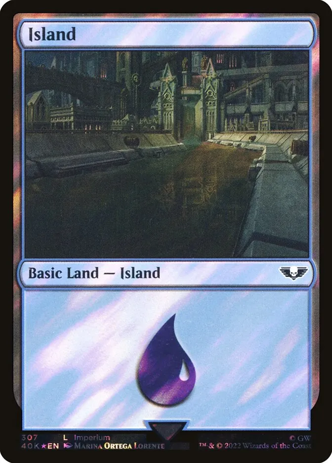 2022 Warhammer 40,000 Commander Island #307★ common card image