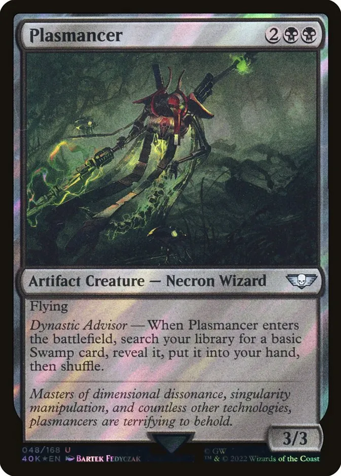 2022 Warhammer 40,000 Commander Plasmancer uncommon #48★ uncommon card image