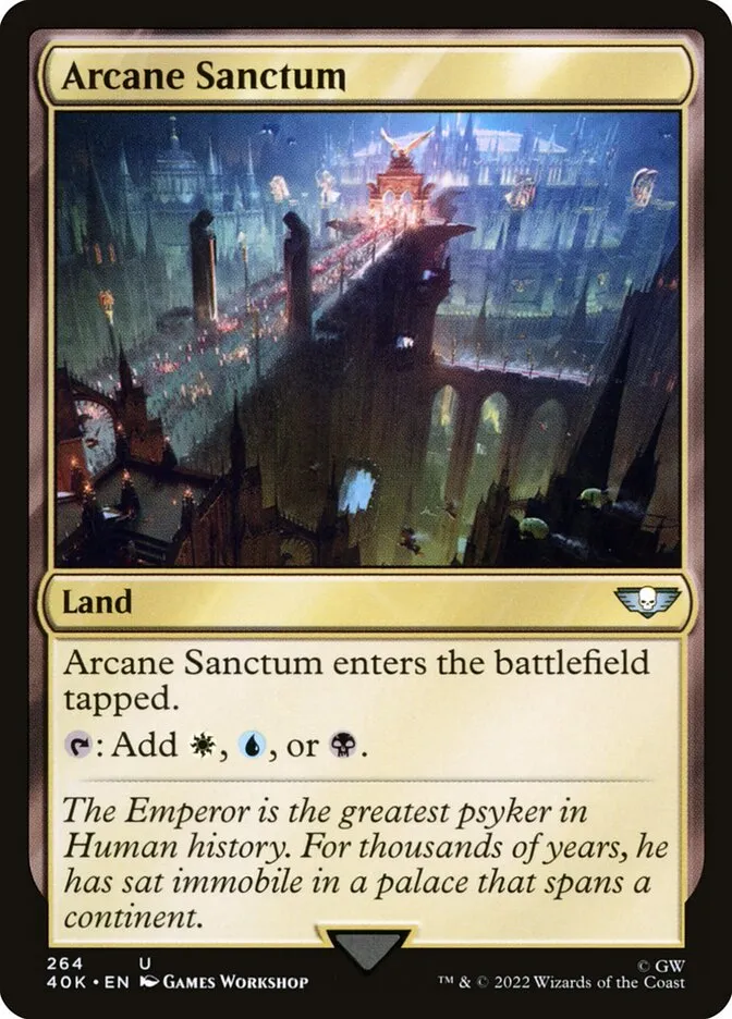 2022 Warhammer 40,000 Commander Arcane Sanctum #264 uncommon card image