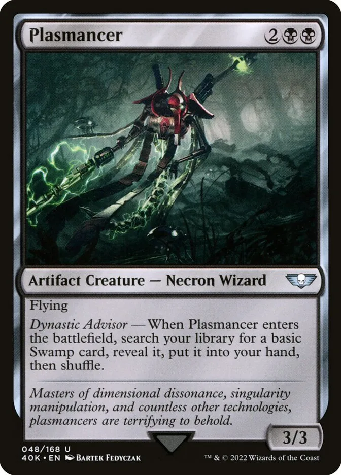 2022 Warhammer 40,000 Commander Plasmancer uncommon #48 uncommon card image
